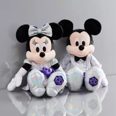 Minnie Mouse Disney100 Celebration Small Soft Toy 4 Minnie Mouse Disney100 Celebration Small Soft Toy - Image 2