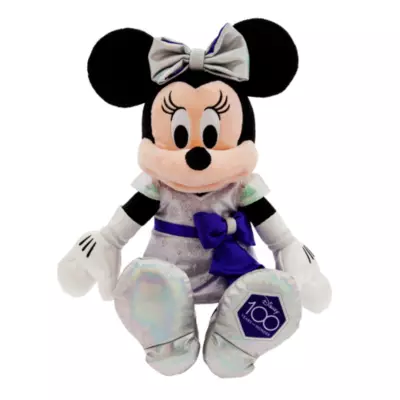 Minnie Mouse Disney100 Celebration Small Soft Toy 3 Minnie Mouse Disney100 Celebration Small Soft Toy