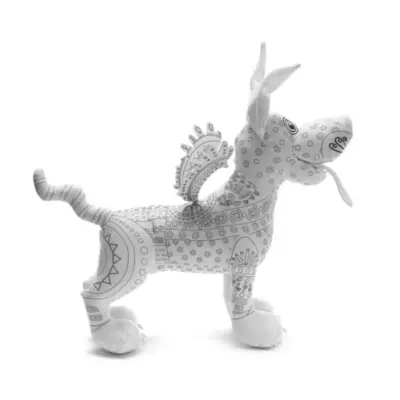 Disney Store Dante Alebrije Colourable Small Soft Toy, Disney Pixar Coco 4 Disney Store Dante Alebrije Colourable Small Soft Toy, Disney Pixar Coco - Image 2