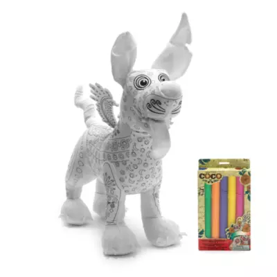 Disney Store Dante Alebrije Colourable Small Soft Toy, Disney Pixar Coco 3 Disney Store Dante Alebrije Colourable Small Soft Toy, Disney Pixar Coco