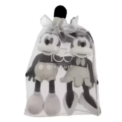 Mickey And Minnie Steamboat Willie Disney100 Decades Small Soft Toy Set -Wonder Toy Shop 412313625724 3