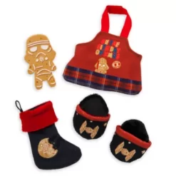 Disney Store NuiMOs Small Soft Toy Star Wars Holiday Baking Accessory Set