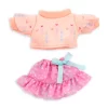 Disney Store NuiMOs Small Soft Toy Floral Skirt And Top Outfit By Brittney Lee -Wonder Toy Shop 412343300332