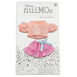 Disney Store NuiMOs Small Soft Toy Floral Skirt And Top Outfit By Brittney Lee -Wonder Toy Shop 412343300332 2