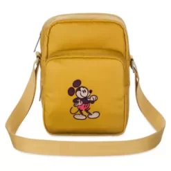 Disney Store Mickey Mouse Genuine Mousewear Yellow Crossbody Bag