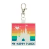 Disney Store Fantasyland Castle 'My Happy Place' Bag Charm -Wonder Toy Shop 427272248488