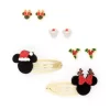 Disney Store Mickey And Minnie Stud Earrings And Hair Clips -Wonder Toy Shop 427272304726