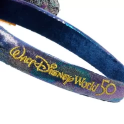 Walt Disney World 50th Anniversary Minnie Mouse Jewelled Ears Headband For Adults -Wonder Toy Shop 428402143024 2