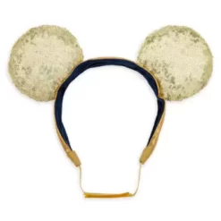 Walt Disney World Mickey Mouse 50th Anniversary Earidescent Adjustable Ears Headband For Adults