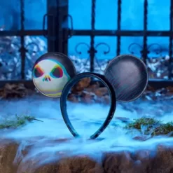 Disney Parks Jack Skellington Mickey Mouse Ears Headband For Adults -Wonder Toy Shop 428402850472 1