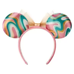 Disney Parks Minnie Mouse Swirl Ears Headband For Adults -Wonder Toy Shop 428403356027 2