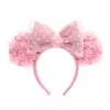 Disney Parks Minnie Mouse Hearts And Flowers Ears Headband For Adults -Wonder Toy Shop 428403698660