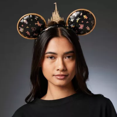 Walt Disney World 50th Anniversary Mickey And Friends Grand Finale Ears Headband For Adults 4 Walt Disney World 50th Anniversary Mickey And Friends Grand Finale Ears Headband For Adults - Image 2