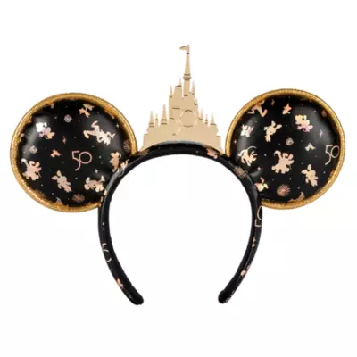 Walt Disney World 50th Anniversary Mickey And Friends Grand Finale Ears Headband For Adults 3 Walt Disney World 50th Anniversary Mickey And Friends Grand Finale Ears Headband For Adults