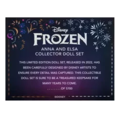 Disney Store Anna And Elsa Limited Edition Doll Set, Frozen -Wonder Toy Shop 460033127424 9