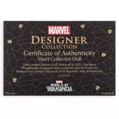 Disney Store Shuri Limited Edition Doll, Black Panther: World Of Wakanda 9 Disney Store Shuri Limited Edition Doll, Black Panther: World Of Wakanda - Image 7