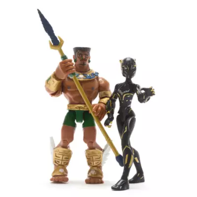 Disney Store Marvel Toybox Shuri And Namor Action Figure Set, Black Panther: World Of Wakanda 3 Disney Store Marvel Toybox Shuri And Namor Action Figure Set, Black Panther: World Of Wakanda