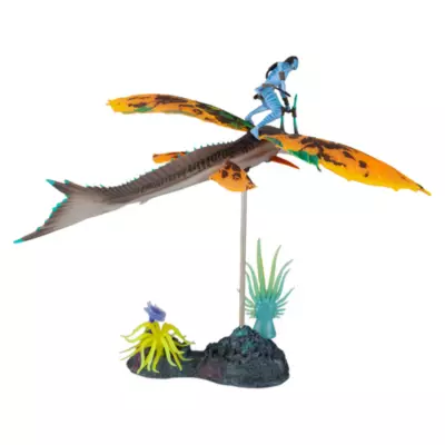 Bandai Jake Sully & Skimwing Figurine Set, Avatar: The Way Of Water 6 Bandai Jake Sully & Skimwing Figurine Set, Avatar: The Way Of Water - Image 4