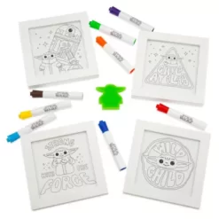 Disney Store Grogu Colour Frame Set, Star Wars: The Mandalorian