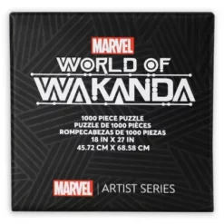 Disney Store Black Panther: World Of Wakanda 1000 Piece Puzzle -Wonder Toy Shop 461043162306 6
