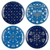 Disney Store Mickey Mouse Hanukkah Plates, Set Of 4 1 Disney Store Mickey Mouse Hanukkah Plates, Set Of 4 -Wonder Toy Shop 465013304543