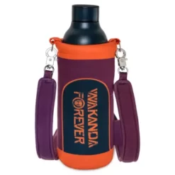 Disney Store Black Panther: World Of Wakanda Stainless Steel Water Bottle -Wonder Toy Shop 465022950380 2