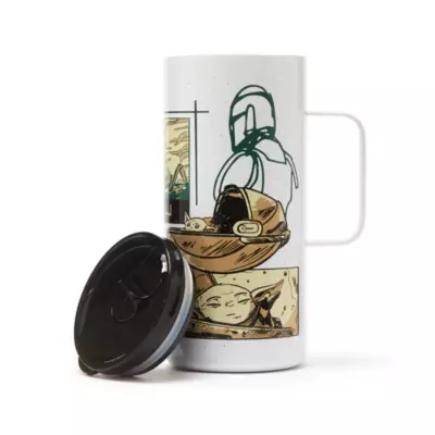 Disney Store Grogu And The Mandolrian Tumbler, Star Wars: The Mandalorian 7 Disney Store Grogu And The Mandolrian Tumbler, Star Wars: The Mandalorian - Image 5