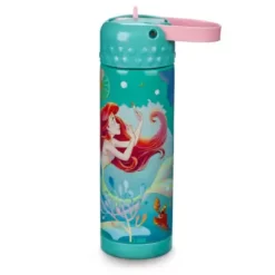 Disney Store The Little Mermaid Water Bottle -Wonder Toy Shop 465023645605 2