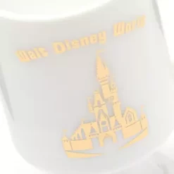 Walt Disney World 50th Anniversary Glass Milk Mug -Wonder Toy Shop 465032269427 2