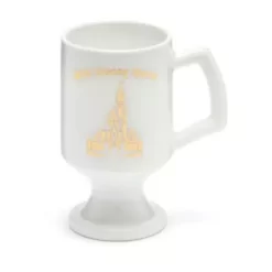 Walt Disney World 50th Anniversary Glass Milk Mug