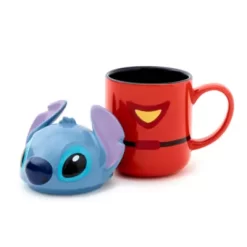 Disney Store Stitch Mug With Lid -Wonder Toy Shop 465032797012 2