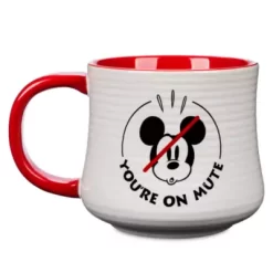 Disney Store Mickey Mouse 'You're On Mute' Mug -Wonder Toy Shop 465032894377 2
