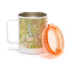 Walt Disney World 50th Anniversary Vault Map Mug With Lid -Wonder Toy Shop 465033285730 1