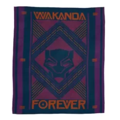 Disney Store Black Panther: World Of Wakanda Throw