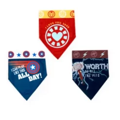 Disney Store Marvel Bandana Set For Pets -Wonder Toy Shop 465043283917 4