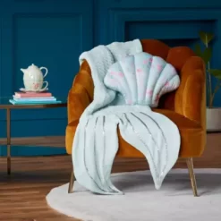 Disney Store The Little Mermaid Shell Cushion -Wonder Toy Shop 465043673992 1