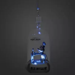 Steamboat Willie Light-Up And Sound Living Magic Disney100 Eras Sketchbook Hanging Ornament 10 Steamboat Willie Light-Up And Sound Living Magic Disney100 Eras Sketchbook Hanging Ornament -Wonder Toy Shop 465053670431 1