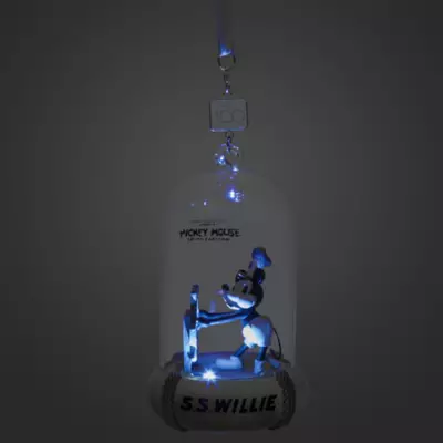 Steamboat Willie Light-Up And Sound Living Magic Disney100 Eras Sketchbook Hanging Ornament 4 Steamboat Willie Light-Up And Sound Living Magic Disney100 Eras Sketchbook Hanging Ornament - Image 2