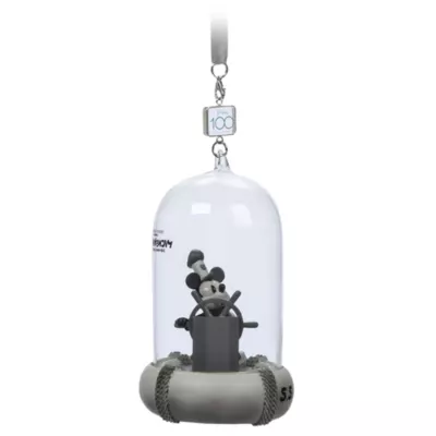 Steamboat Willie Light-Up And Sound Living Magic Disney100 Eras Sketchbook Hanging Ornament 9 Steamboat Willie Light-Up And Sound Living Magic Disney100 Eras Sketchbook Hanging Ornament - Image 7