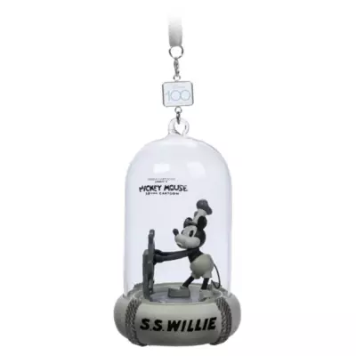 Steamboat Willie Light-Up And Sound Living Magic Disney100 Eras Sketchbook Hanging Ornament 3 Steamboat Willie Light-Up And Sound Living Magic Disney100 Eras Sketchbook Hanging Ornament