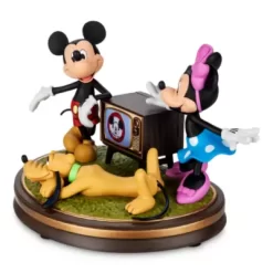 Mickey And Minnie Light-Up And Sound Living Magic Disney100 Eras Figurine -Wonder Toy Shop 465053670844 2