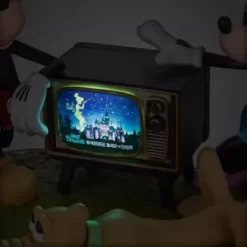 Mickey And Minnie Light-Up And Sound Living Magic Disney100 Eras Figurine -Wonder Toy Shop 465053670844 5