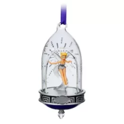 Tinker Bell Disney100 Celebration Glass Dome Sketchbook Hanging Ornament