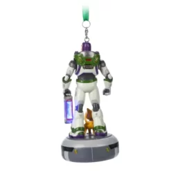 Disney Store Buzz Lightyear And Sox Light-Up Hanging Ornament -Wonder Toy Shop 465062872093 2