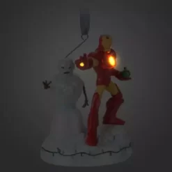 Disney Store Iron Man Festive Light-Up Figurine -Wonder Toy Shop 465063296881 1