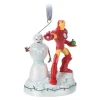 Disney Store Iron Man Festive Light-Up Figurine