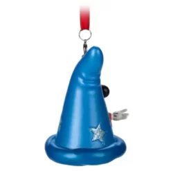 Disney Store Sorcerer's Apprentice Mickey Mouse Hat Hanging Ornament, Fantasia 5 Disney Store Sorcerer's Apprentice Mickey Mouse Hat Hanging Ornament, Fantasia -Wonder Toy Shop 465063668886 1