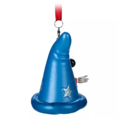 Disney Store Sorcerer's Apprentice Mickey Mouse Hat Hanging Ornament, Fantasia 4 Disney Store Sorcerer's Apprentice Mickey Mouse Hat Hanging Ornament, Fantasia - Image 2