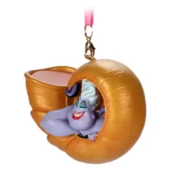 Disney Store Ursula Shell Hanging Ornament, The Little Mermaid -Wonder Toy Shop 465063669203 1
