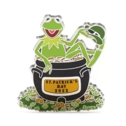 Disney Store Kermit The Frog St. Patrick's Day 2022 Pin